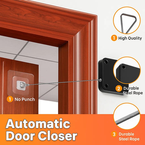 Multifunctional Automatic Door Closer with 1 year warrenty